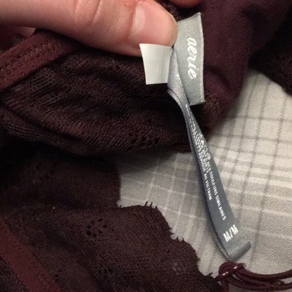 🔵Dark purple Aerie Bralette🔵 - Picture 3 of 3